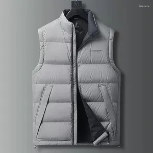 Men's Vests Arrival Super Large Vest Light And Thin Down Waistcoat Autumn Winter Casual Plus Szie 3XL 4XL 5XL 6XL 7XL 8XL