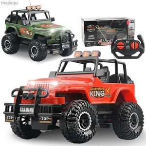 Elektrik/RC Araba 1 18 Uzaktan kumandalı araç 4 kanallı off-road araç elektrikli uzaktan kumandalı araç modeli oyuncak erkekler ve çocuk hediyesi brinquedosl2404