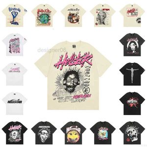 Hellstar Shirt Mens T-shirts T-Shirt Tree Designer Men Men Women High Quality Streetwear Hip Hop Fashion T Shirt Hell Star Short Best