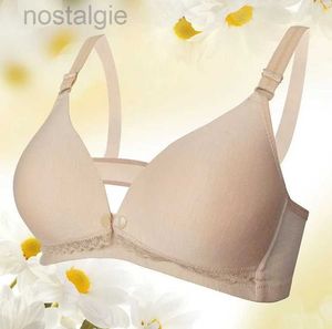 Maternity Intimates Cotton Maternity Nursing Bras Set Pregnant Breastfeeding Pregnancy Women Underwear Breast Feeding Bra soutien gorge allaitement d240426