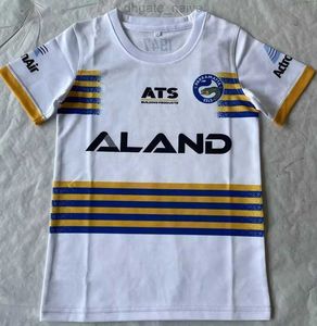 2024 Parramatta Eels Kids Away Rugby Jersey Rozmiar 16--26 (nazwa i numer niestandardowy)