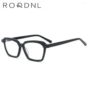 Sonnenbrillen Frames Frauen Myopia verschreibungspflichtige Brille Rahmen Square Fashion Acetat Optische Brille Großhandel Großhandel Bulk Eyewear