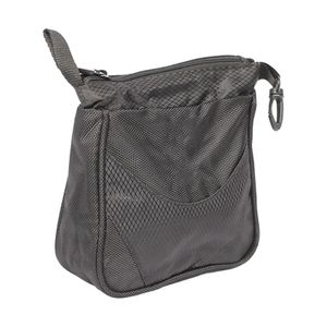 Golf top torbaları tees tutucu dayanıklı siyah hafif taşınabilir büyük fermuarlı örgü çanta spor çantaları depolama için 240424