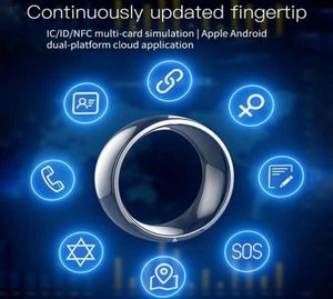 SMART RING NY RFID -teknik NFC ID IC M1 Magic Finger for Android iOS Windows Phone Watch Accessorie6385599