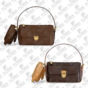 M60006 N60006 Vintage Tote torebka torebka na ramiona torebka pod pachami Crossbody Kobiet moda luksusowy designerka torba komunikatorów Top Quality Torebka szybka dostawa