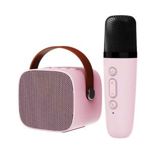 2023 Bluetooth Wireless Portable Högtalare Multifunktion Karaoke Microphone Music Mp3 Player Karaoke Machine for Kids Adults Home