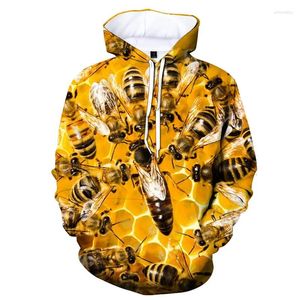 Men's Hoodies Beekeeper Novelty Bee Men Women 3D Printed Sweatshirt Funny Harajuku Oversized Hoodie Fashion Little Tops