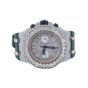 Designer Watch Luxury Automatic Mechanical Watches Top Фирменные высококачественные VVS Moissanite Hip Hop Diamond для подарков от индийского экспортера и производителя MO