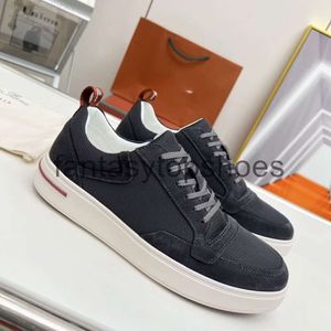 Loro Piano LP Men Luxury Top New Color Sneakers Shoes Low Mesh Suede Leather Platform Skateboard Chunky Rubber Trainers Dress Party Casual Walking Rabatt 38-46