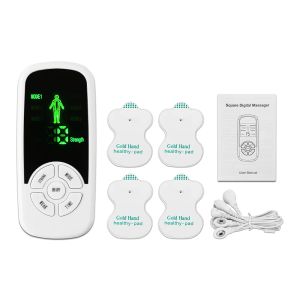 Massager 6 Modes Electric Muscle Therapy Stimulator TENS Unit Machine Digital Therapy Massage Device Neck Back Pain Relif Body Massager