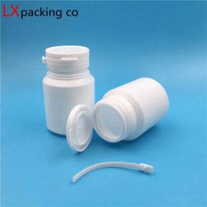 Bottles 50PCS 30ML 60ML 100ML White Plastic Empty Bottle Pill Loose Powder Container Packaging Pot Free Shipping Cosmetic Cream Jar