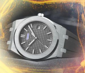 masculino de luxo Big Dial Sizekes Designers Top Designers de alta qualidade Aço inoxidável Siga seis mãos Bateria de quartzo Core de relógio de pulso à prova d'água Presentes de relógios de pulso