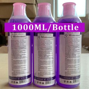 Liquids 1000ML EMA Acrylic Liquid Monomer Crystal Liquid For Acrylic Powder Nail Extensi Dipping Carving Nail Supplies For Professionals