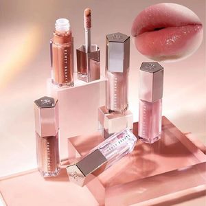 3 kolorowe lustro Pearl wargi długotrwały wodoodporny kremów nawilżający Shine Shine Light Lip Gloss Women Makeup Makeup kosmetyczny 240425