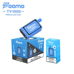 Femo originale 10000 sbuffi sbuffi usa e getta 10000 vape 20k vaper tv 10k soffi