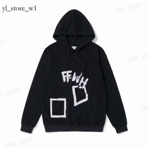 Off Hoodie Designer de luxo masculino Offs Capuzes de dedo fora de impressão com capuz Ligero transpirável de alta gama lujoso elegante y Guapo Sweatshirt 6629