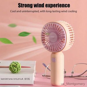 Electric Fans Mini Portable Fans Handhelda USB Raddningsbar Fan Air Cooler Outdoor Travel Hand Fans Ventilation Fan