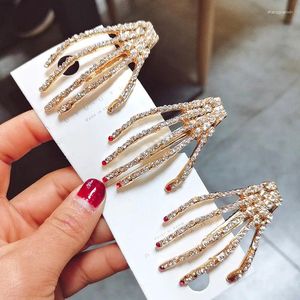 Hair Clips 1PC Women Girls Creative Fashion Harajuku Skull Skeleton Hand Bone Clip Claw Ghost Halloween Party Hairpin