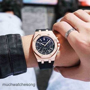 Luxury Wristwatches Automatic Chronograph Swiss technology Roya1 0ak Tritium Trend Couple Series Luminous Swiss Brand Spor VA1V