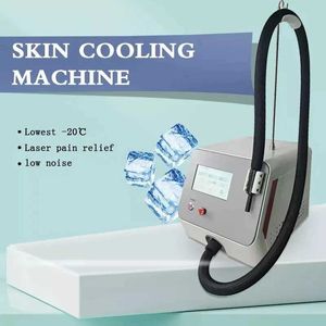 Tattoo Transfer Bestselling Portable Mini Zimmer Cryo Cold Air Skin Cooling Machine för laserbehandlingsanordning 240427