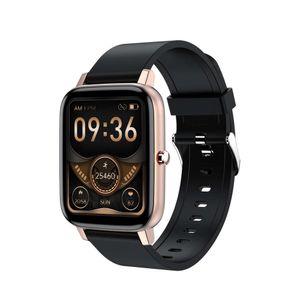 Freqüência cardíaca e detecção de pressão arterial Smartwatch Tela de toque completa Bluetooth Call Sports Multifuncional Assista a Água Smartwatch