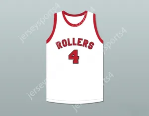 Anpassad herr ungdom/barn Dino Martin 4 Providence Steamrollers White Basketball Jersey 4 Stitched S-6XL