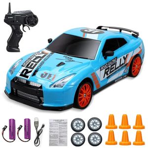 20KMH RC CAR TOYS 124 24G高速リモートコントロールミニスケールモデル車両電気AE86ドリフトレーシングギフト子供240424