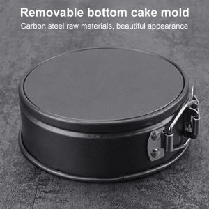 Moulds 12/14/16/18 CM Removable Bottom NonStick Metal Bake Mould Round Cake Pan Bakeware Carbon Steel Cakes Molds Kitchen Accessories