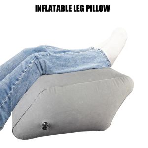 Travesseiro de travesseiro de travesseiro inflável PVC Pé pé de apoio portátil portátil para o escritório em casa Os pés relaxantes suprimentos do joelho
