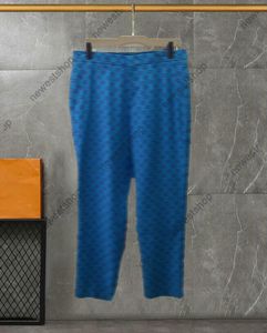 Western Clothing Designer Mens Pants Byxor Blazers Autumn Luxury Slim Fit Casual Grid Geometry Patchwork Print Male Dress Suque 30-38