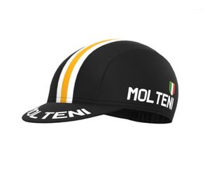 1974 Competição Black Molteni Team Retro Man e Women Cycling Cap Triathlon Bike Jersey Hat Gorra de Ciclismo15677601