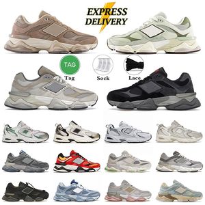 AAA+ Qualität 9060 Herren -Trainer Designer Schuhe dreifache schwarze Ziegel Holz Sea Salz Männer Frauen 9060s Sportschuh Regenwolke grau Elfenbein 530 Blau Haze 530 Sport Sneaker