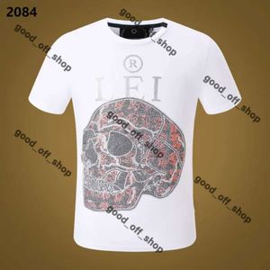 PLEIN BEAR T SHIRT Mens Designer Tshirts Brand Clothing Rhinestone Skull Men T-Shirts Classical High Quality Hip Hop Tshirt Casual Top Tees Philipe Plein Shirt 733