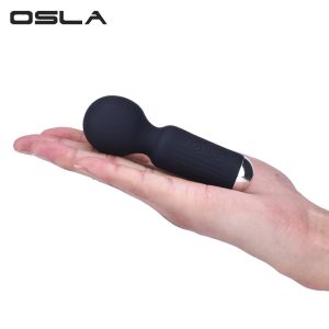 Controls Magic Powerful Handheld Clit Clitoris Stimulation Adult Personal Silicone Sex Toy Mini Cute Av Wand Massager for Women Female
