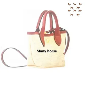 Correr a muitos cavalos Mulher Saco de ombro Mini Women's Women Feminina Handheld Bucket Ladies Mensageiro Feminino Crossbody Sac A Main