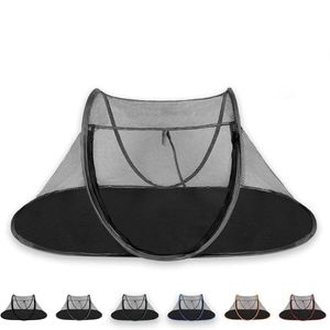 Cat Carriers Crates Hus Portable Foldble Pet Outdoor Tent 240426