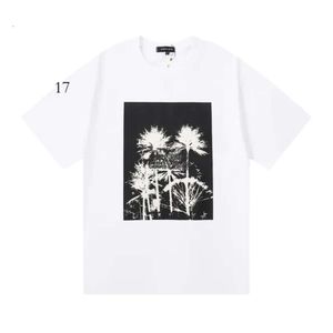 Purple Brand 2023Ss T-Shirts Color Printed Cotton Loose Casual Men's And Women's Short Sleeved T-Shirt 7531 6607