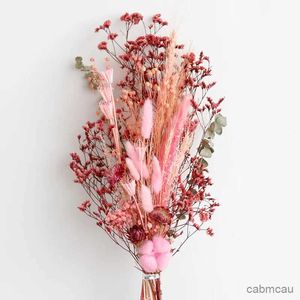 Fiori secchi foglie di eucalipto fiore pampas secca erba vera pianta coda coniglietto bouquet per la disposizione del matrimonio boho fiori decorazioni da tavolo da casa