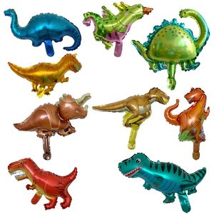 Dinosaur Foil Balloon zestawy gigantyczne folia dinozaur impreza urodzinowa zapasy w stylu dżungli duży balon na imprezę