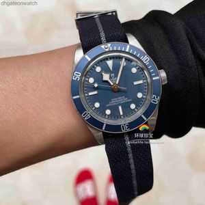 High Grade Version Tudery Designer Wristwatch Rudder 1958 Series Precision Steel Blue 39mm Automatic Mechanical Mens Watch 79030b Watches