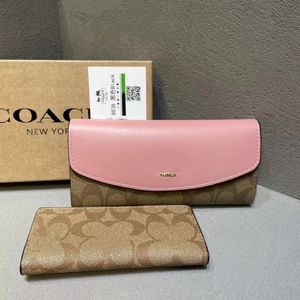 Carteiras de couro genuíno portador de cartões de carteira de carteira feminino bolsas de ombro de moda Bolsas de aba de alta qualidade bolsa feminina com caixa