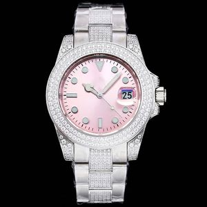 Diamond Watch Erkek Tasarımcı İzler Otomatik Mekanik 8215 Hareket Su Geçirmez Bileklik Sapphire Business Paslanmaz Çelik 42mm kol saati Montre de Luxe