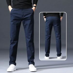 Spring and Autumn Golf Pants Mens British Slim Fit Casual Regular Korean Fashion Versatile Sports Pan 240425
