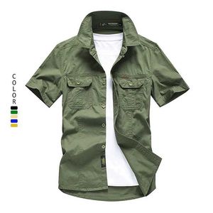 Tactical T-shirts 2024 Mens Summer Shirt Mens Casual Large Short sleeved Cotton Shirt Outdoor Military Tactical Hiking Camping T-shirt 5XL 240426