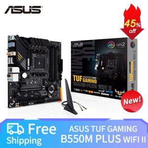 Drives New B550M Asus TUF Gaming B550m Plus WiFi II Microatx B550m Motherboard DDR4 4600 MHz 128G AM4 suporta AMD Ryzen 5 5600 R5