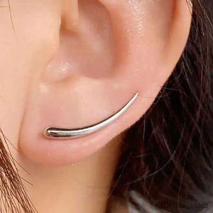 Dangle Avize Basit Klipli Piercing Minimalist kulak manşet hilal ay küpeler Celeseial kulak ceketi Küpe Kadınlar için Crlers Takı