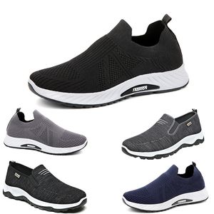 Kostenlose Schifffahrtsmännerinnen Running Schuhe schnüren-resistente fest atmungsaktive blau schwarze graue Herren Trainer Sport Sneakers Gai