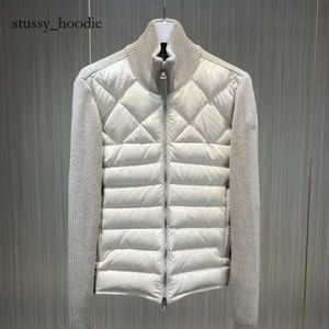 Mens Monclairjacke Woman Embroidered Zip Knit Badge Stand Collar Monclairjacke Knitte SweaterSweatermonclairjacke種類のセーターMocler Jacket 3303 6228