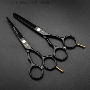 Hair Scissors Japanese original 5.5 professional hair clipper thin set salon Q240426