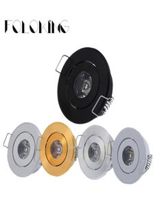 1W 3W MINI Round High Power LED Recessed Ceiling Down Light Lamps LED Downlights for Living Room Cabinet Bedroom4581647